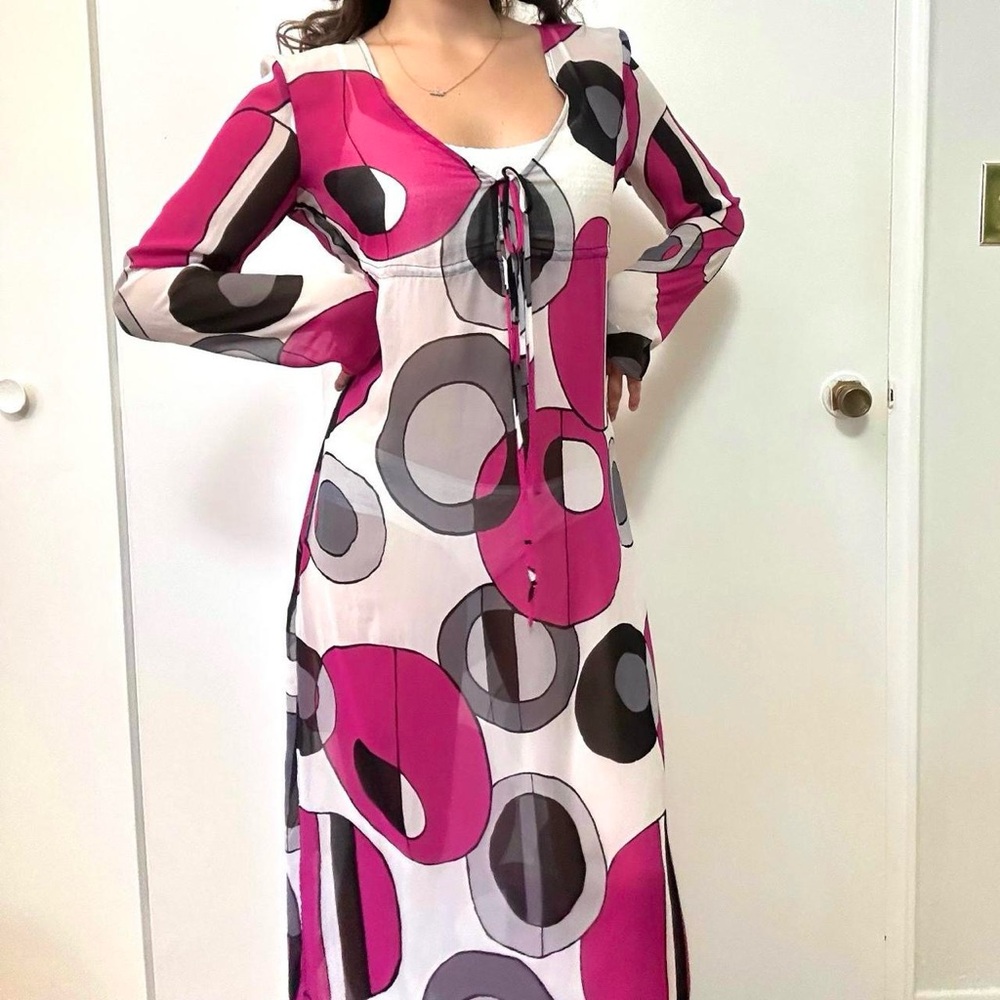 La Senza Silky Sheer Maxi Cover Up Dress, Size Small